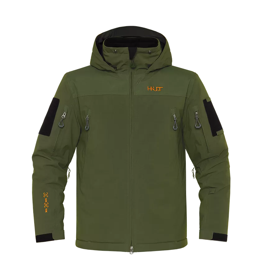 Хаки куртка HUT KIVAKKO