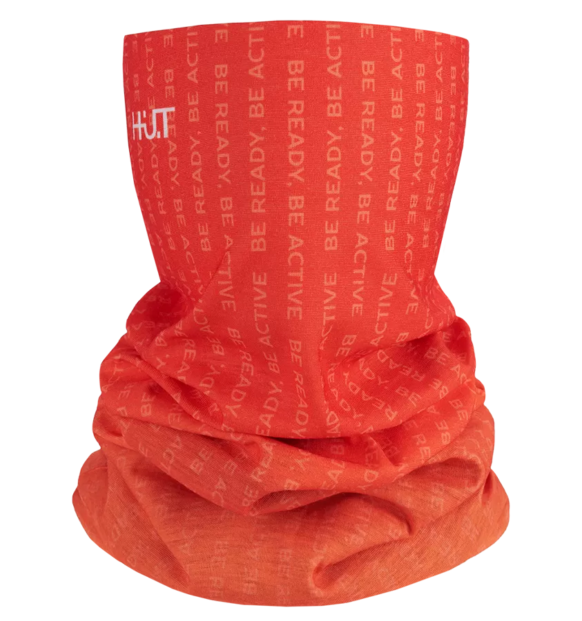 Бафф H.U.T. Ginger, флисовая подкладка, оранжевый